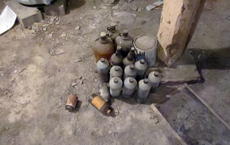 Image of hazardous materials containers