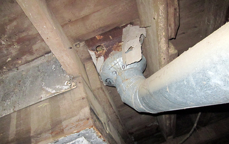 Image of possible asbestos