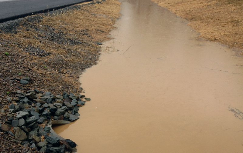 Image of Binghamton Army Reserve stormwater project