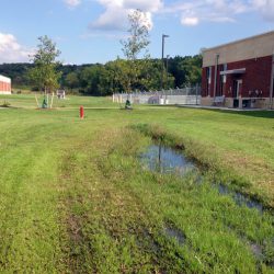 Image of Binghamton Army Reserve stormwater project
