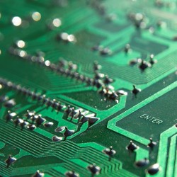 Image of computer motherboard