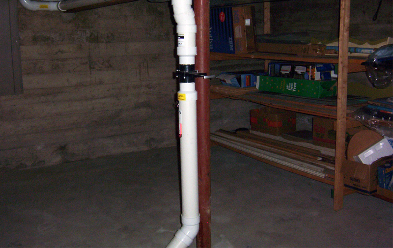 Image of subslab and submembrane ventilation system