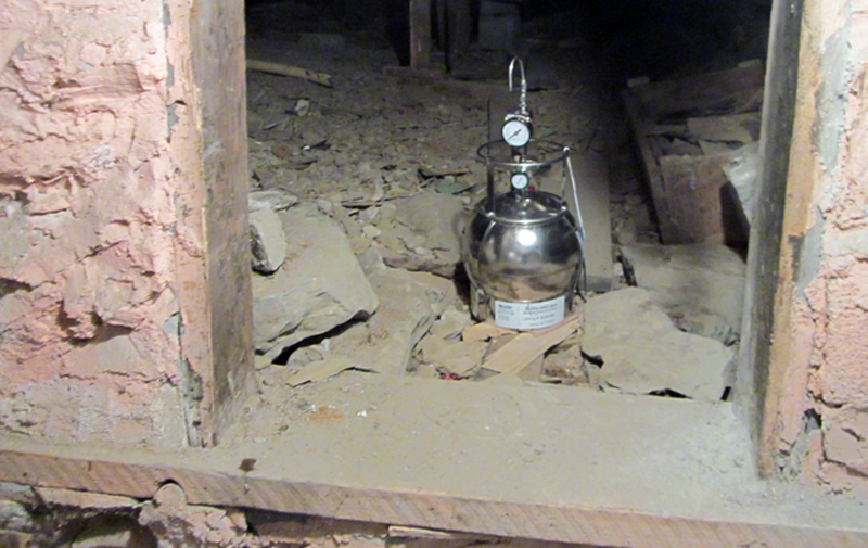 Image of soil vapor testing