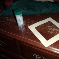 Image of methamphetamine baseline sampling