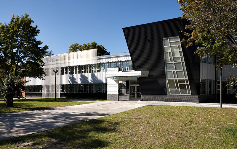 Exterior image of Darwin R. Wales Administration Building.