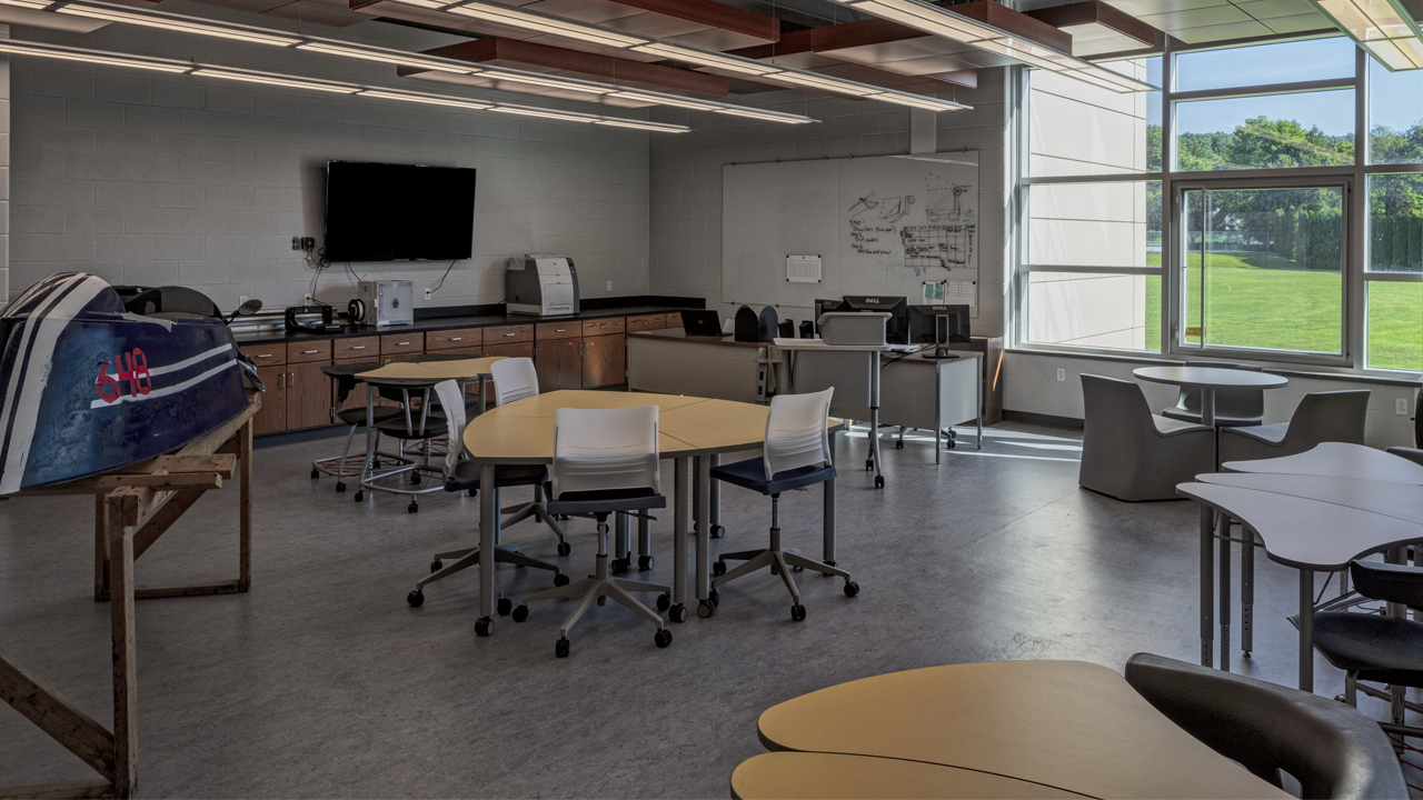Interior view of Chenango Forks Central School District