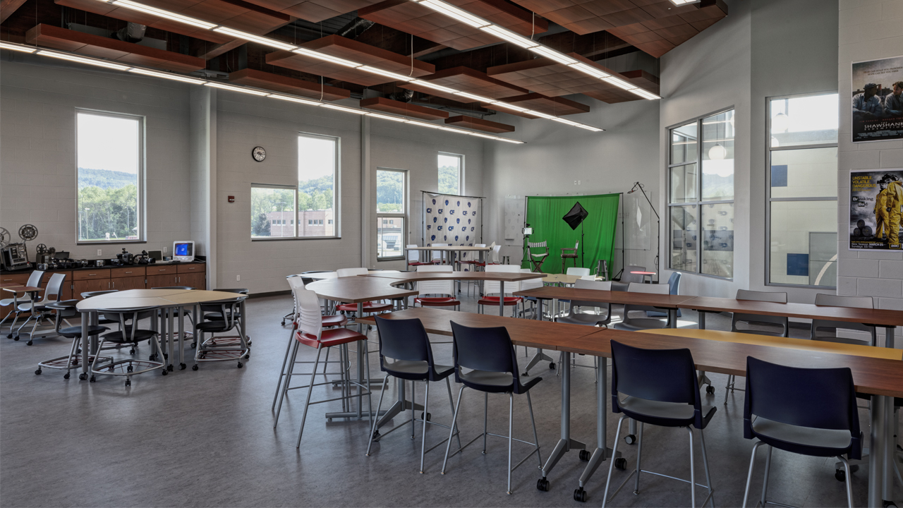 Interior view of Chenango Forks Central School District