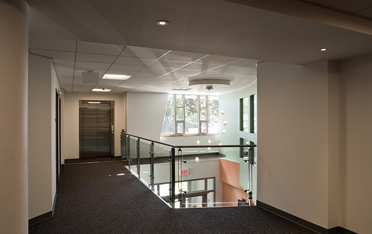 Image of upstairs hallway.