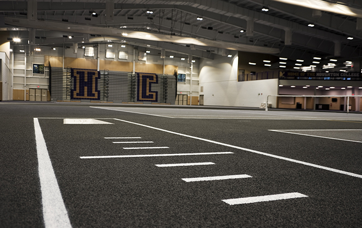 Interior image Kerr-Pegula Athletic Field House.