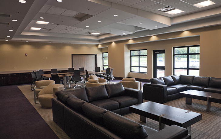 Interior image of MVP room at Kerr-Pegula Athletic Field House.
