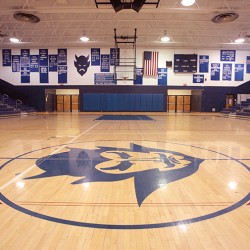 Interior image of gymnasium.