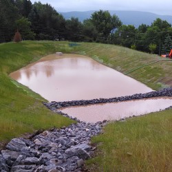 Image of stormwater pond.