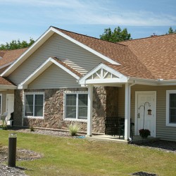 Image of a front entrance at Vestal Pines Apartments