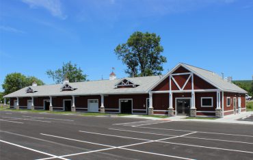 Image of exterior farmer's market building