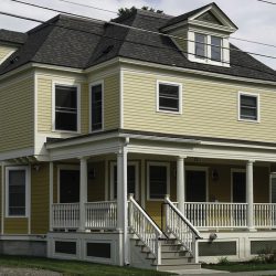 Exterior view of 12 Crandall Street in Binghamton, NY, showcasing one of the revitalized affordable housing buildings from Keystone’s rehabilitation project.