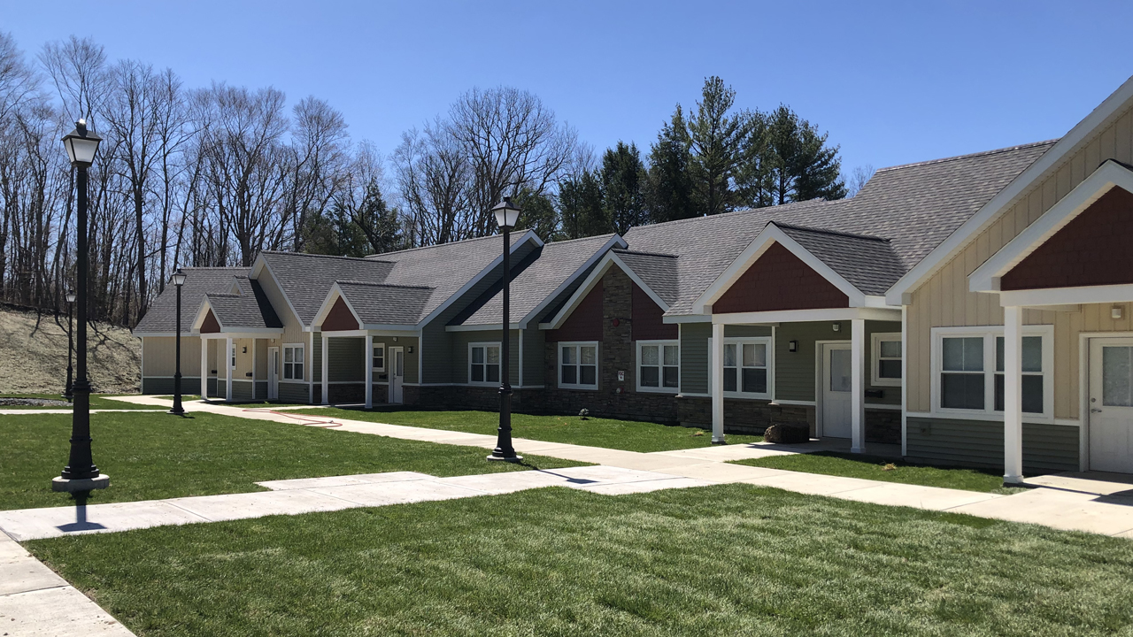 Exterior view of Vestal Chateau.